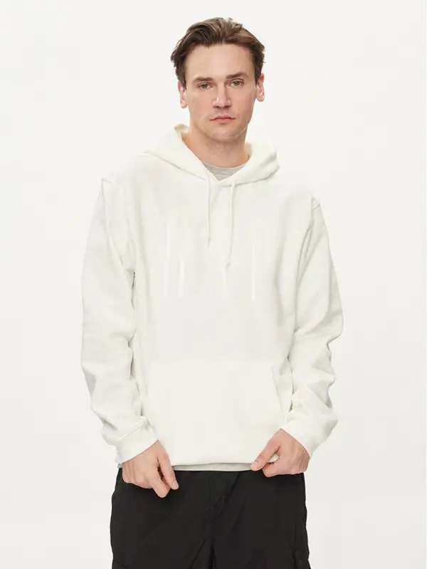 Gap Gap Majica dugih rukava 829192-00 Bijela Regular Fit