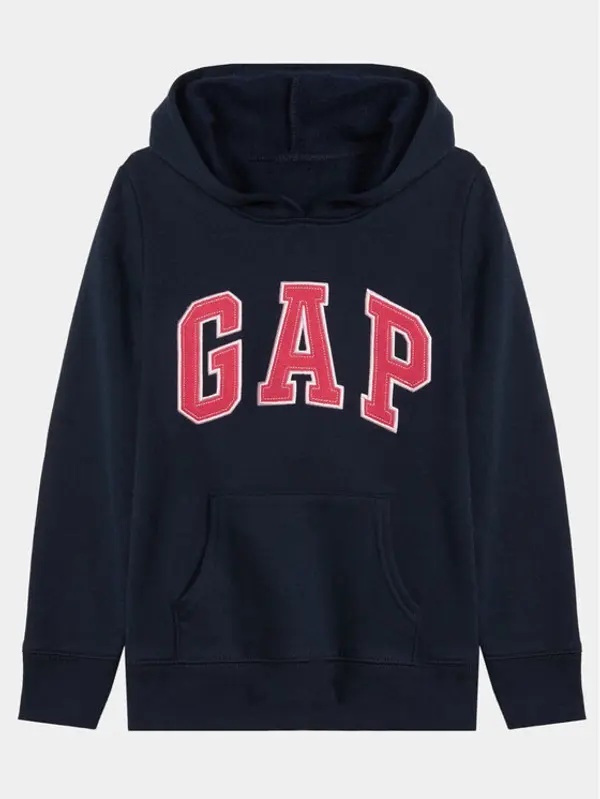 Gap Gap Majica dugih rukava 849381-10 Tamnoplava Regular Fit