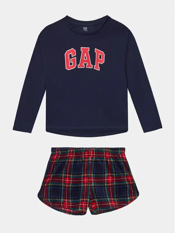 Gap Gap Pidžama 810680-00 Tamnoplava Regular Fit