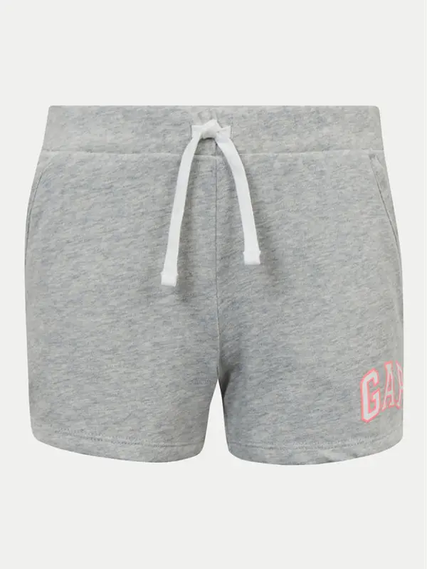 Gap Gap Sportske kratke hlače 587591-02 Siva Regular Fit