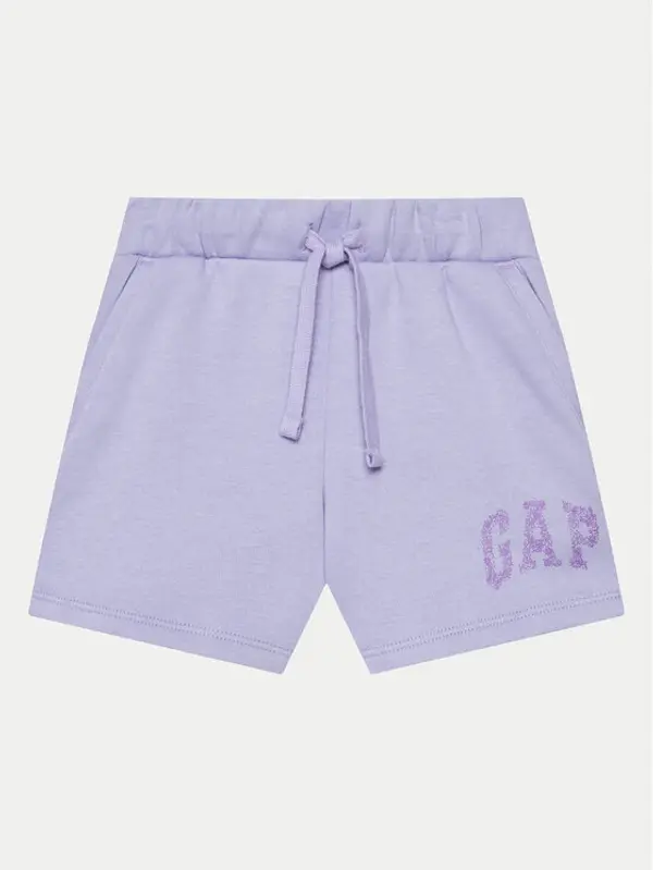 Gap Gap Sportske kratke hlače 719777-04 Ljubičasta Regular Fit
