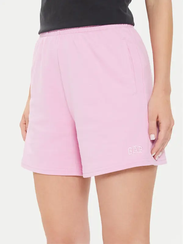 Gap Gap Sportske kratke hlače 870978-00 Ružičasta Regular Fit