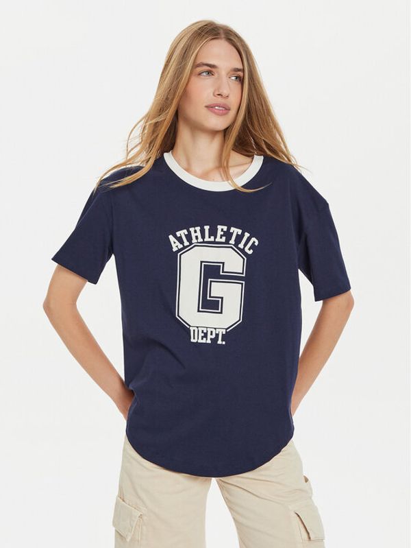 Gap Gap T-shirt 500012-02 Tamnoplava Oversize