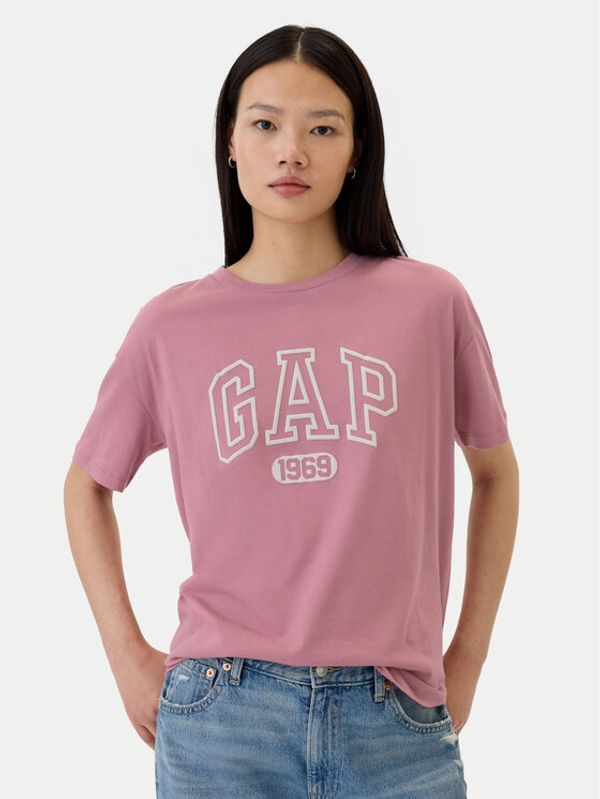 Gap Gap T-shirt 500012-03 Ružičasta Oversize