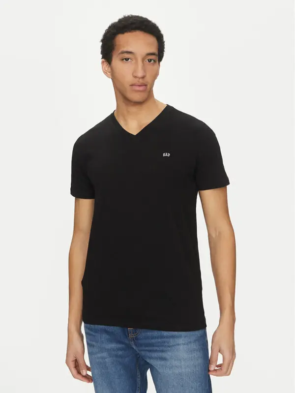 Gap Gap T-shirt 502020-03 Crna Regular Fit
