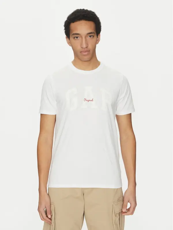 Gap Gap T-shirt 542246-01 Bijela Regular Fit