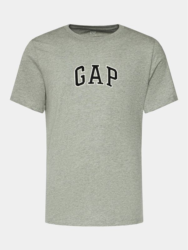 Gap Gap T-shirt 570044-01 Siva Regular Fit