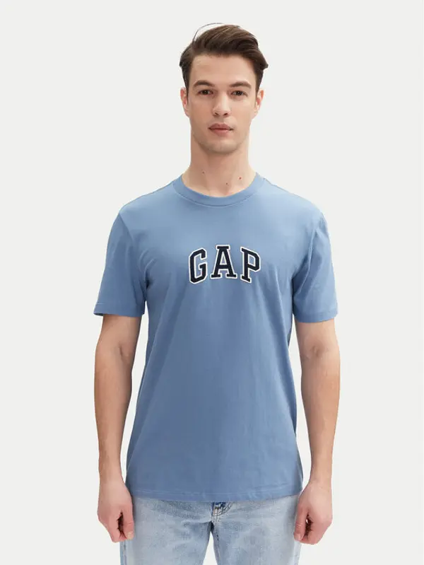 Gap Gap T-shirt 570044-36 Plava Regular Fit