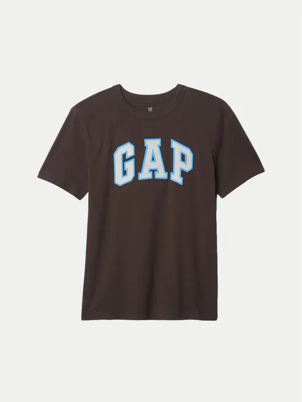 Gap Gap T-shirt 605364 Smeđa Regular Fit