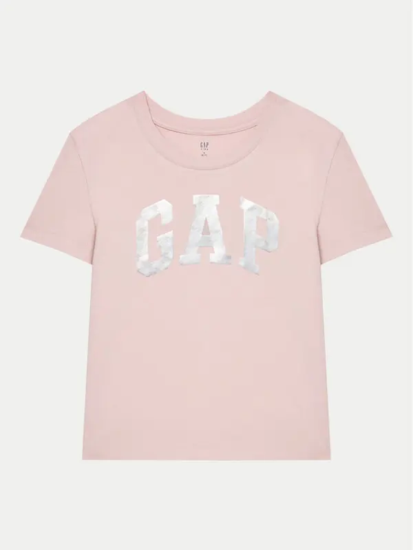 Gap Gap T-shirt 628713-00 Ružičasta Relaxed Fit