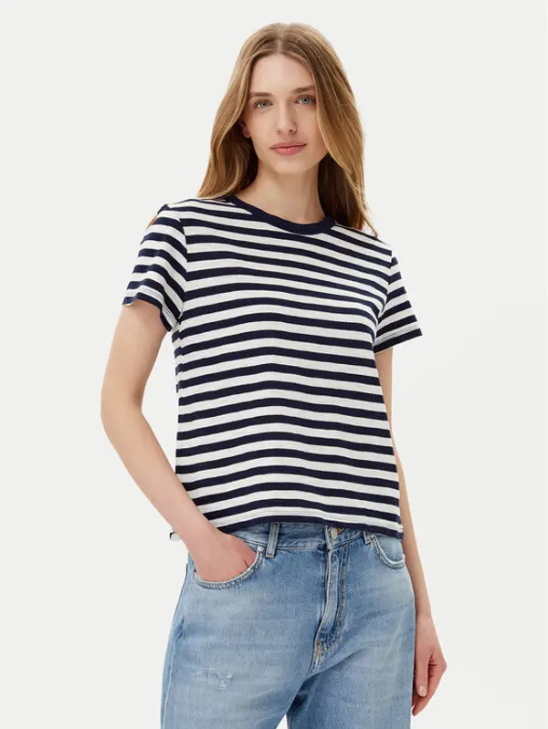 Gap Gap T-shirt 723661-00 Tamnoplava Regular Fit
