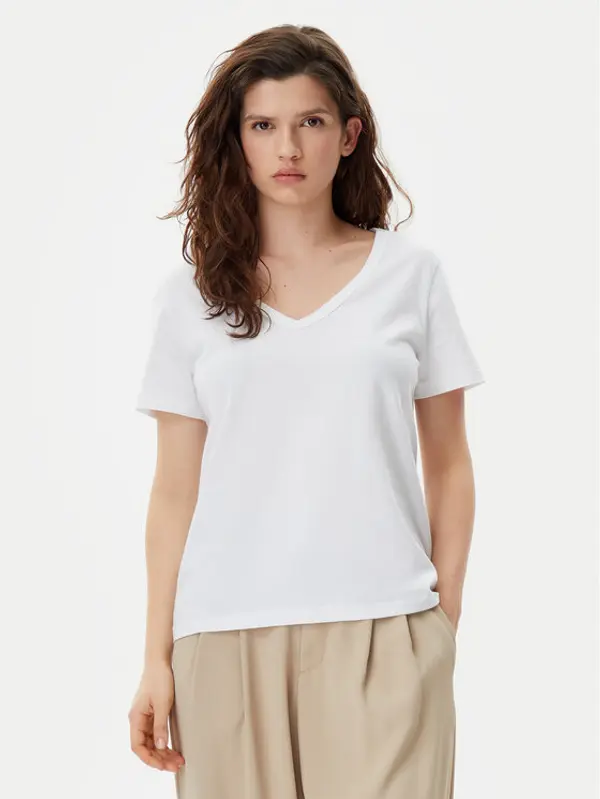 Gap Gap T-shirt 740140-02 Bijela Regular Fit