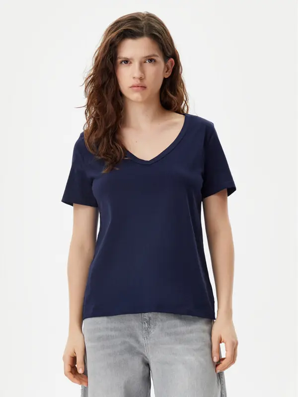 Gap Gap T-shirt 740140-06 Tamnoplava Regular Fit