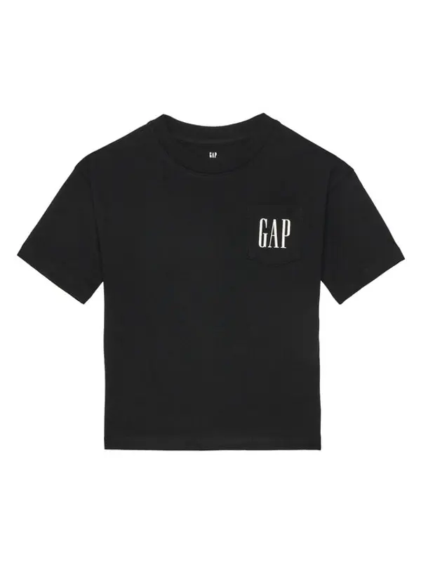 Gap Gap T-shirt 745250-03 Crna Regular Fit