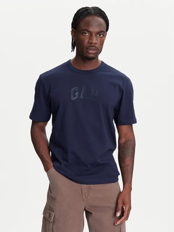 Gap Gap T-shirt 782369-00 Tamnoplava Regular Fit