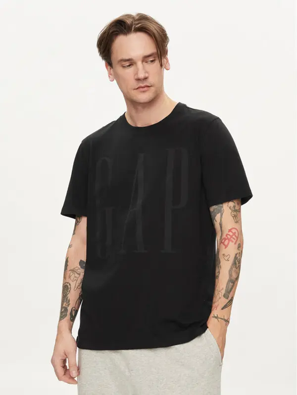 Gap Gap T-shirt 866774-00 Crna Regular Fit