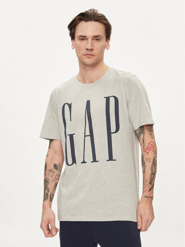 Gap Gap T-shirt 866774-02 Siva Regular Fit