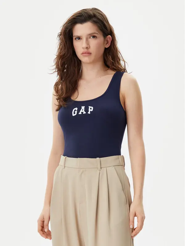 Gap Gap Top 585421-00 Tamnoplava Slim Fit