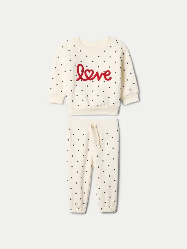 Gap Gap Trenerka 608886-00 Bež Regular Fit