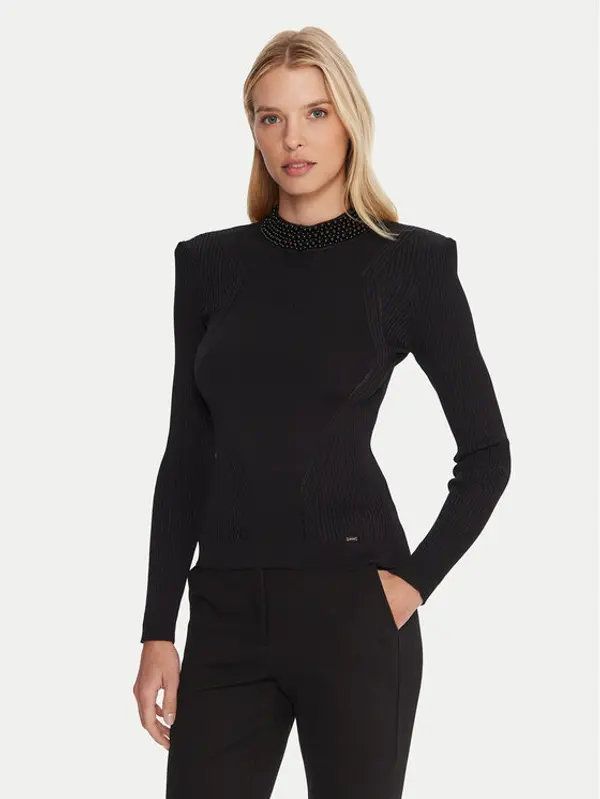Gaudi Gaudi Džemper 521FD53036 Crna Slim Fit
