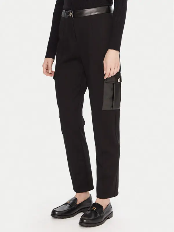Gaudi Gaudi Hlače 521BD24003 Crna Slim Fit