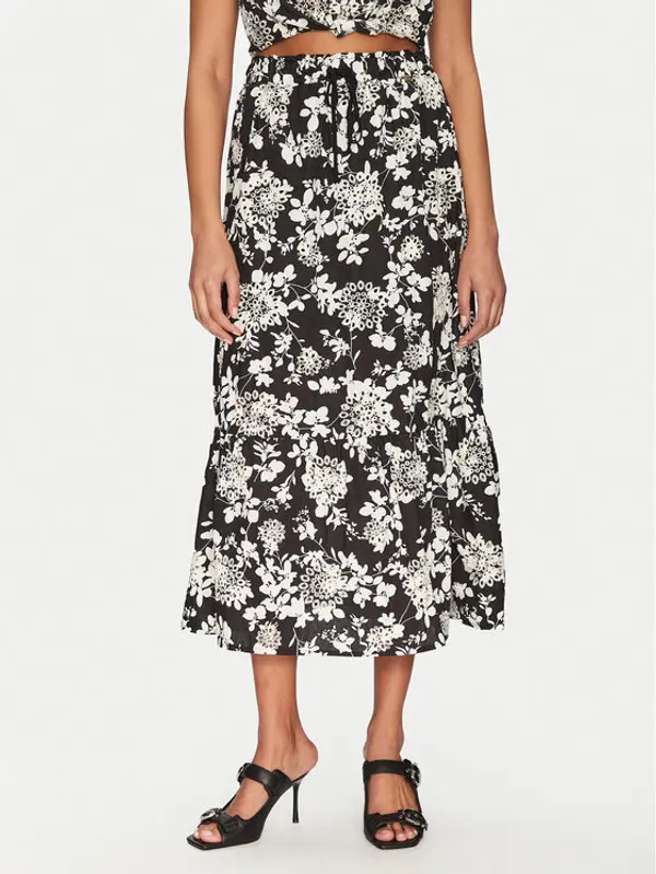 Gaudi Gaudi Midi suknja 511BD75002 Crna Regular Fit