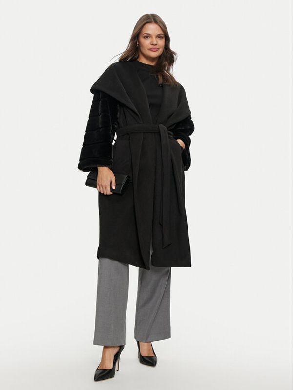 Gaudi Gaudi Prijelazni kaput 421FD35014 Crna Regular Fit