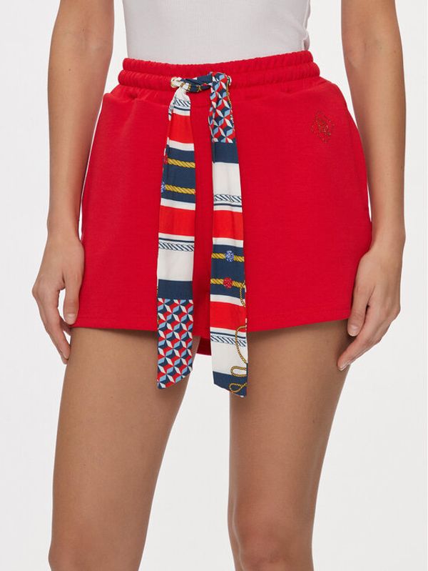 Gaudi Gaudi Sportske kratke hlače 411BD24007 Crvena Regular Fit