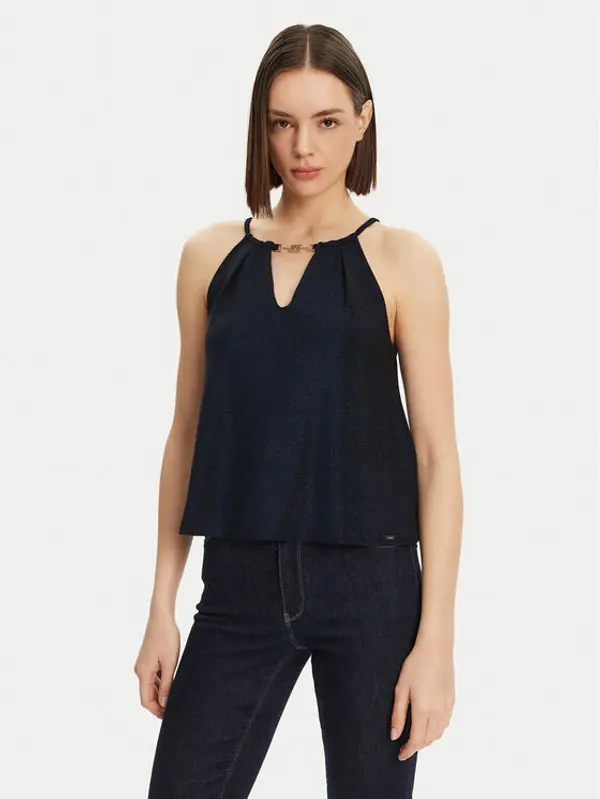Gaudi Gaudi Top 511FD44002 Crna Regular Fit