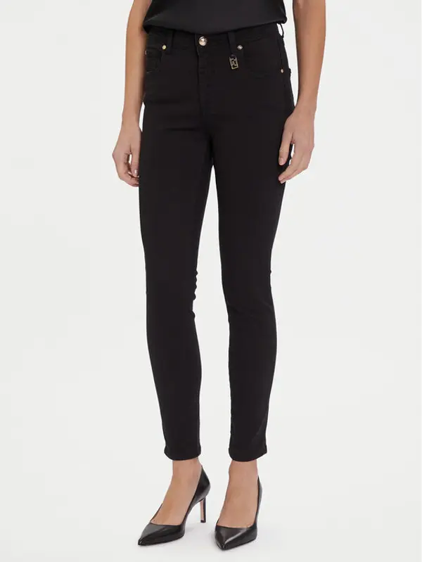 Gaudi Gaudi Traperice 521BD25001 Crna Slim Fit