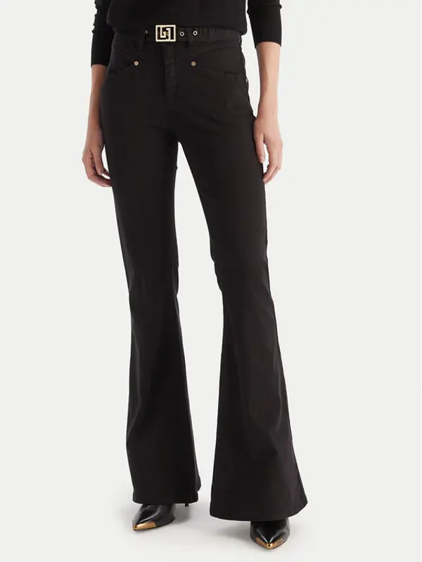 Gaudi Gaudi Traperice 521BD25005 Crna Flare Fit