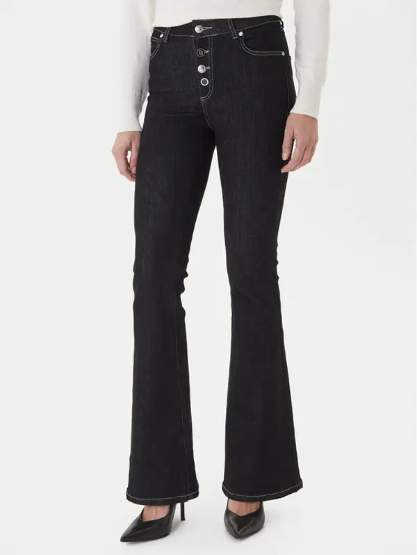 Gaudi Gaudi Traperice 521BD26006 Crna Flare Fit