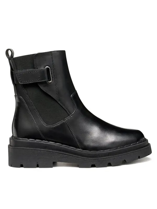Geox Geox Čizme D Felleny D56XEC 00043 C9999 Crna