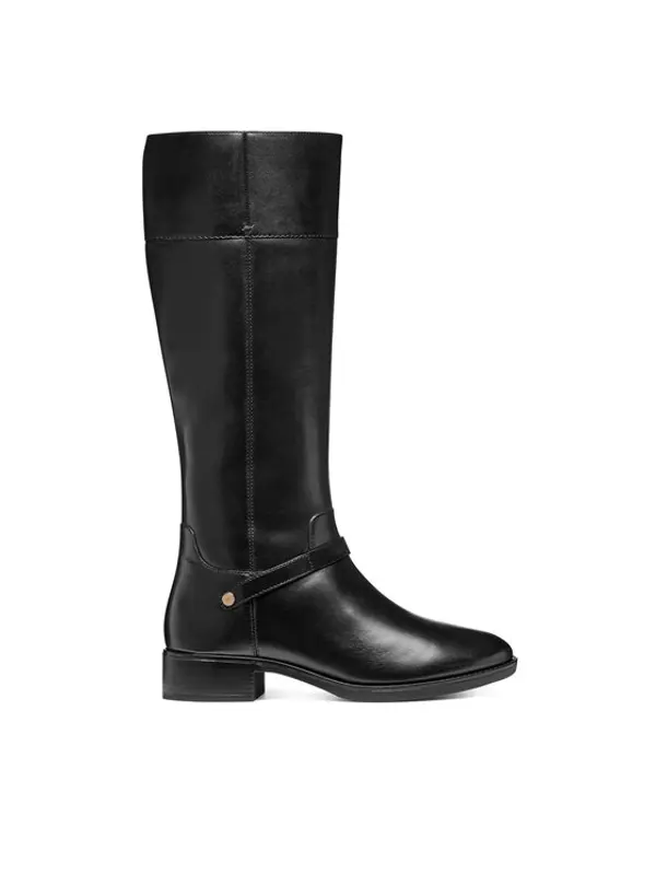 Geox Geox Čizme ispod koljena D Felicity D56G1B 00043 C9999 Crna
