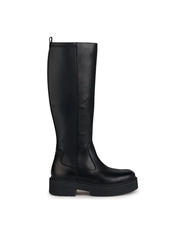 Geox Geox Čizme ispod koljena D Spherica Ec7 D36VDF 043BC C9999 Crna