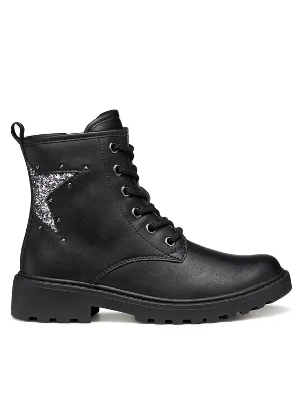Geox Geox Čizme J Casey J9420G 03WEW C9B1G D Crna