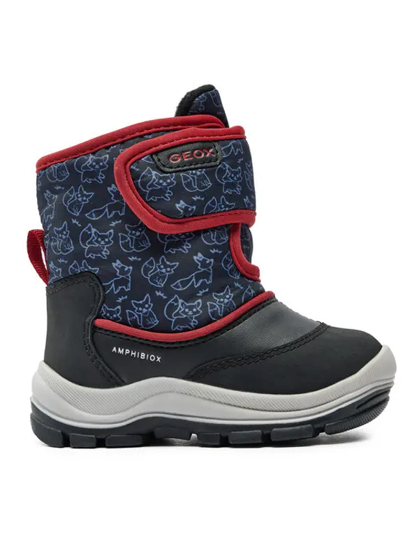 Geox Geox Čizme za snijeg B Flanfil Boy B Abx B263VE 0BCMN C0048 M Crna
