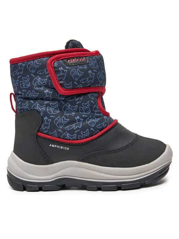 Geox Geox Čizme za snijeg B Flanfil Boy B Abx B263VE 0BCMN C0048 S Crna