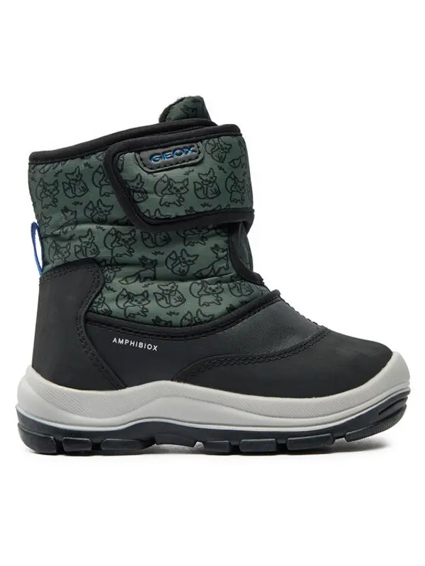 Geox Geox Čizme za snijeg B Flanfil Boy B Abx B263VE 0BCMN C9358 M Crna
