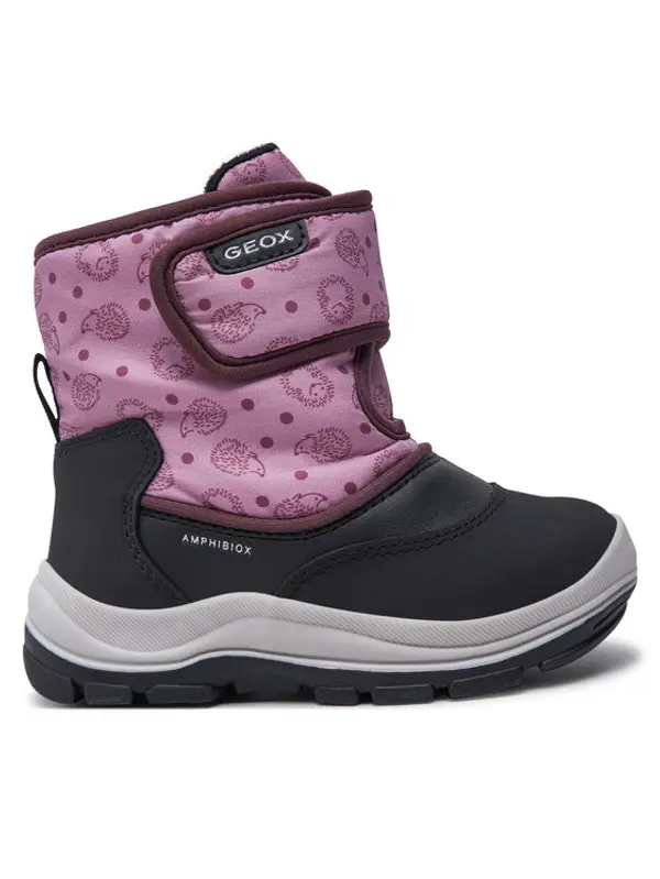 Geox Geox Čizme za snijeg B Flanfil Girl B Abx B263WG 0BCMN C0724 M Crna