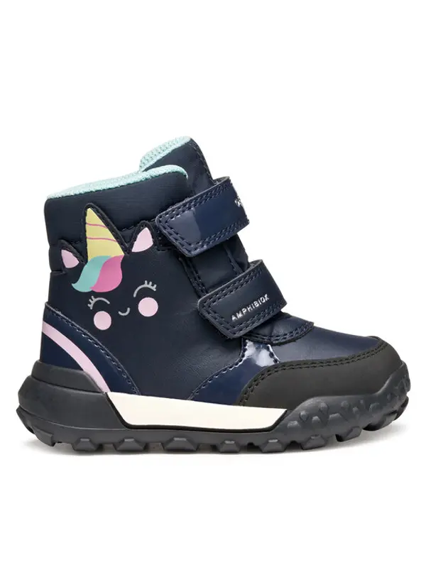Geox Geox Čizme za snijeg B Trekkyup B Ab B566MD 054FU C4002 M Tamnoplava