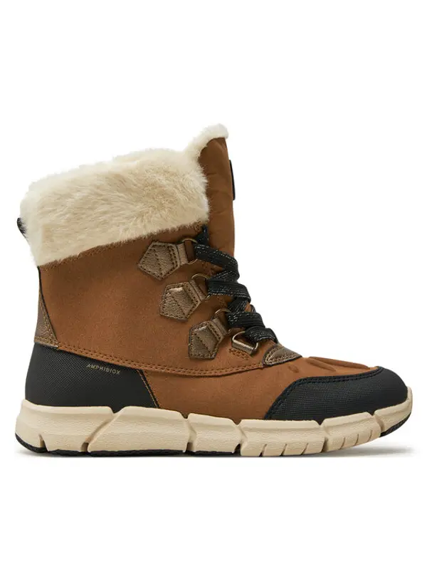Geox Geox Čizme za snijeg J Flexyper Girl B Ab J46APA 0AU50 C6175 S Smeđa