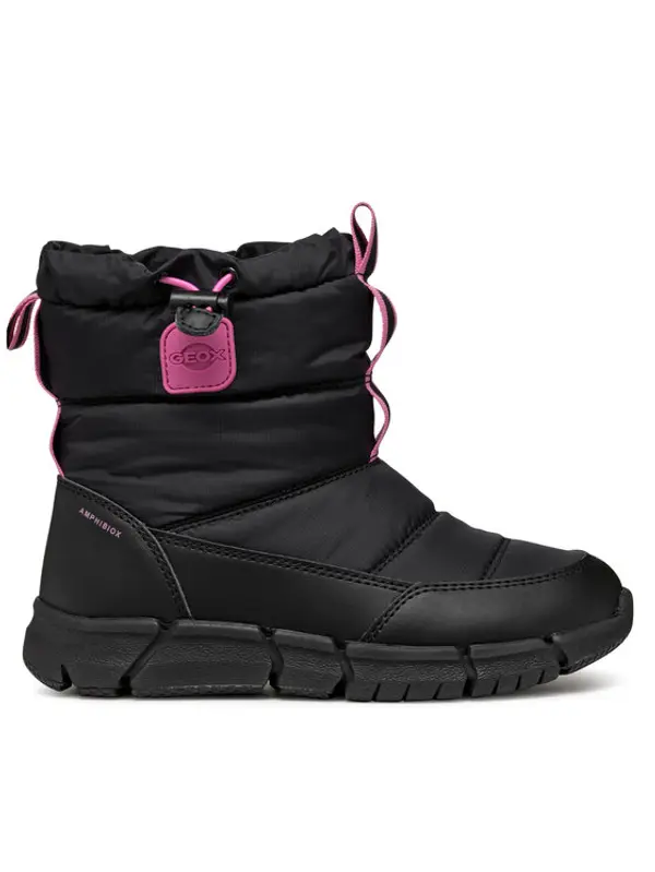 Geox Geox Čizme za snijeg J Flexyper Girl B Ab J46APB 0FU54 C9B8L S Crna