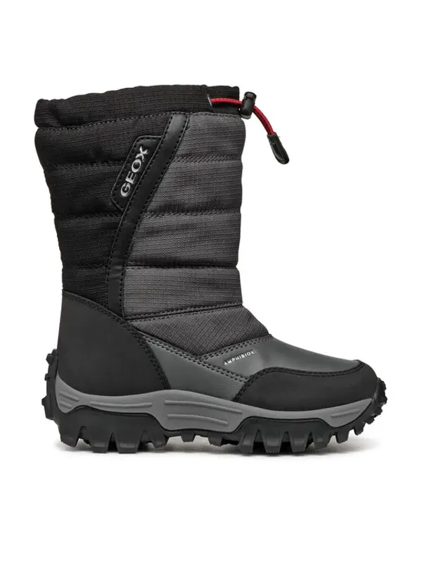 Geox Geox Čizme za snijeg J Himalaya Boy B Abx J26FRA 0FU54 C9211 M Siva