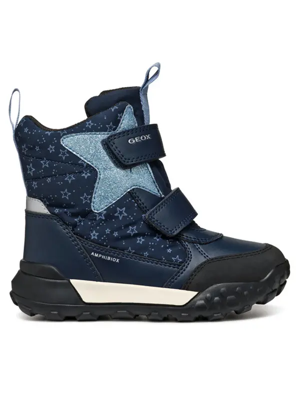 Geox Geox Čizme za snijeg J Trekkyup Girl B Ab J46M7C 0MNBC CF44Y D Tamnoplava