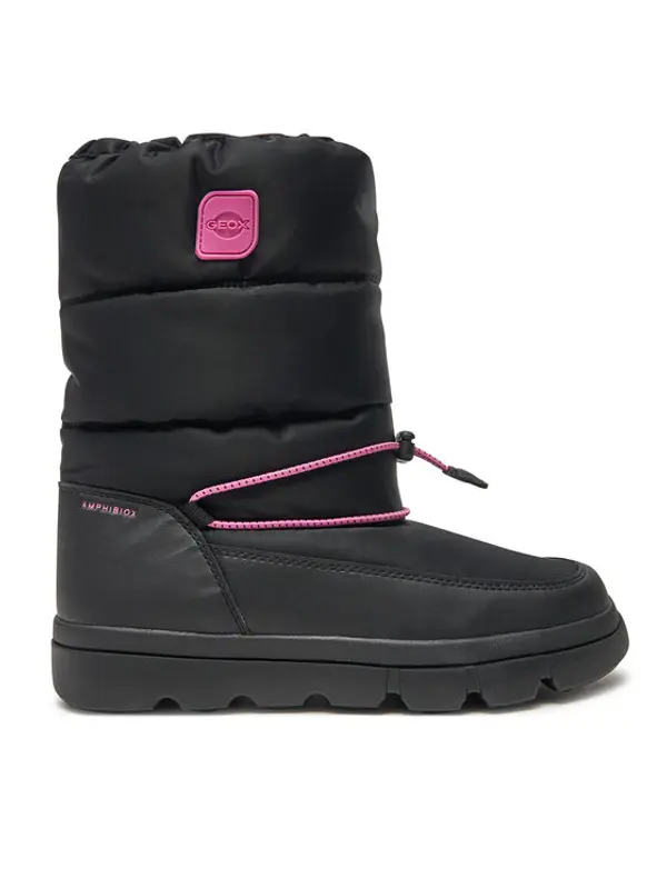 Geox Geox Čizme za snijeg Willaboom J46HWB 0FU54 C0922 D Crna
