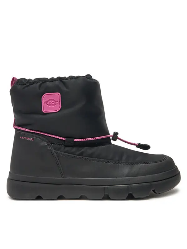 Geox Geox Čizme za snijeg Willaboom J46HWE 0FU54 C0922 S Crna