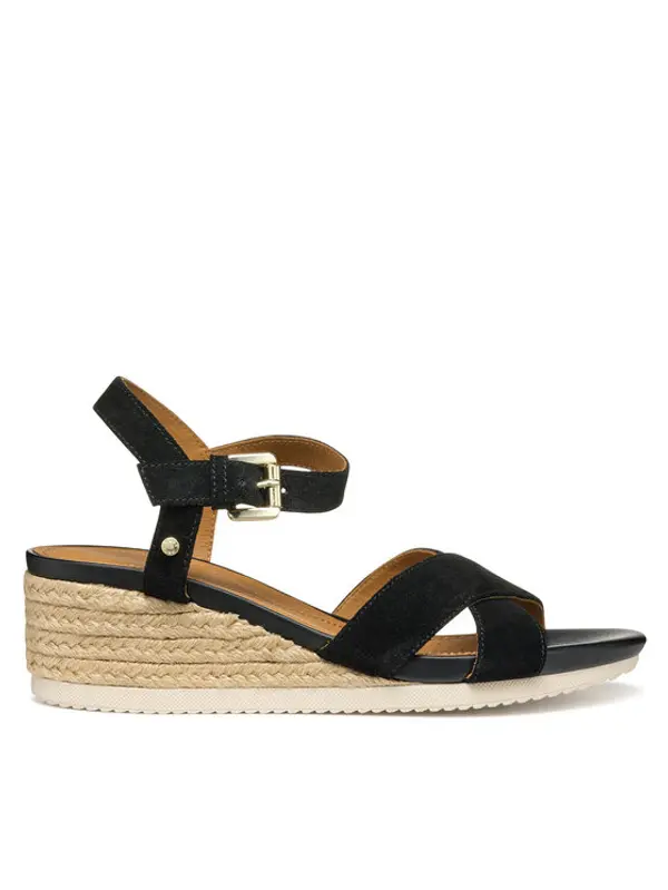 Geox Geox Espadrile D Ischia Corda D55HHB 00020 C9999 Crna