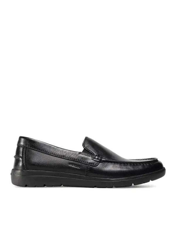 Geox Geox Loaferice U Leitan E U043QE 00085 C9999 Crna