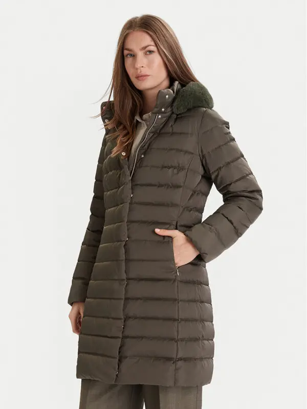 Geox Geox Pernata jakna Bettanie W5626H T3122 F3236 Zelena Regular Fit